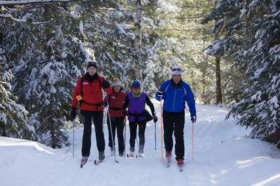 cross country skiing