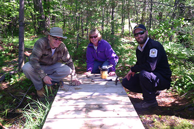 The Massasauga - Wreck Island Trail Maintenance