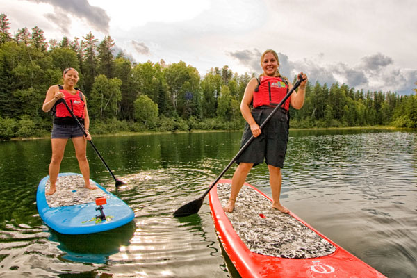 Stand up paddleboarding