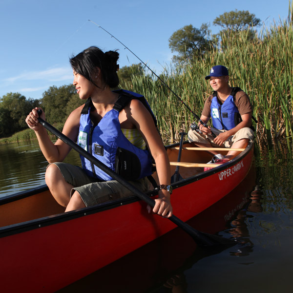 lifejacket while canoeing