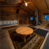Inside the Log Cabin