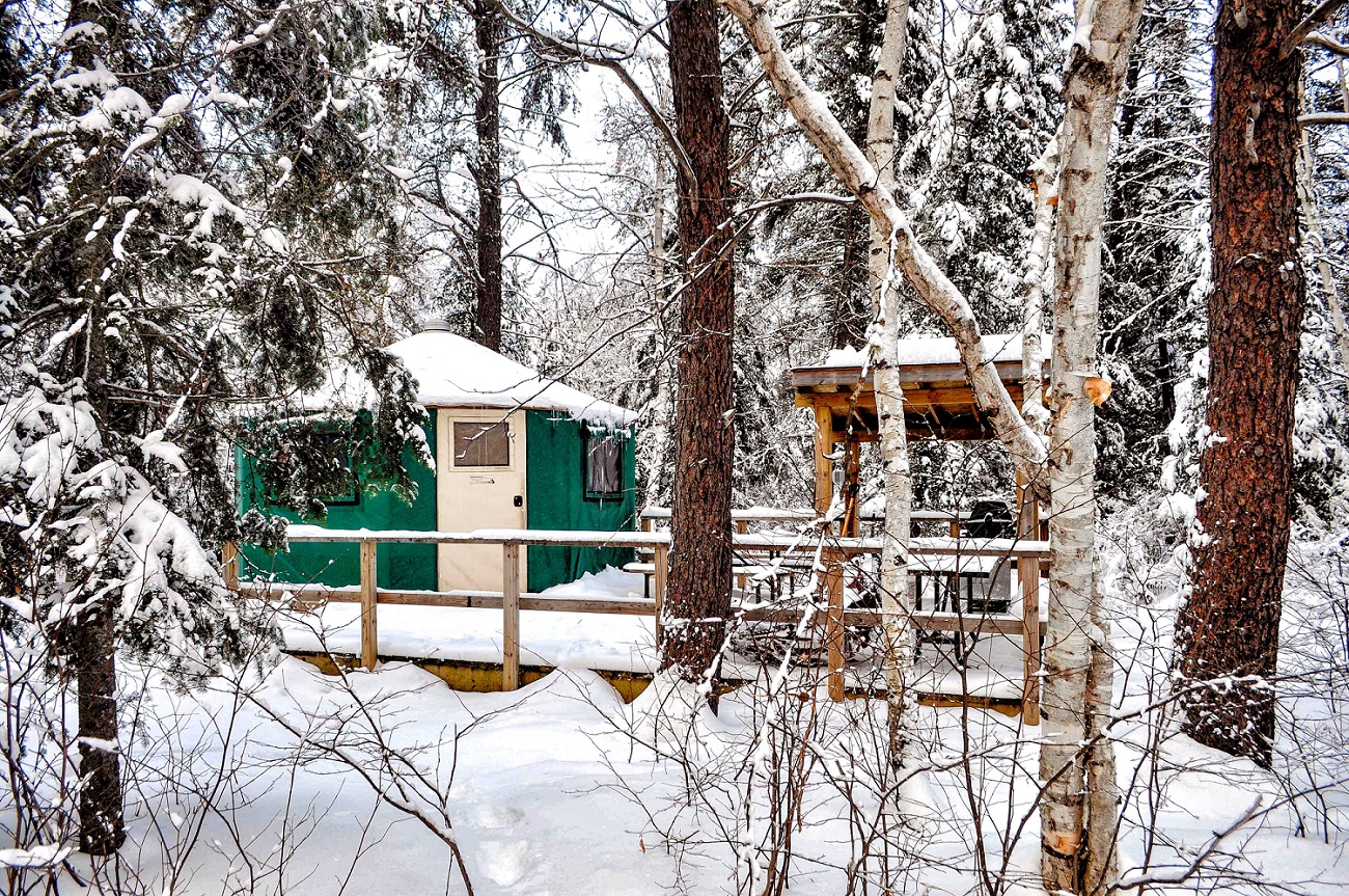 Yurt at Killarney Provincial Park