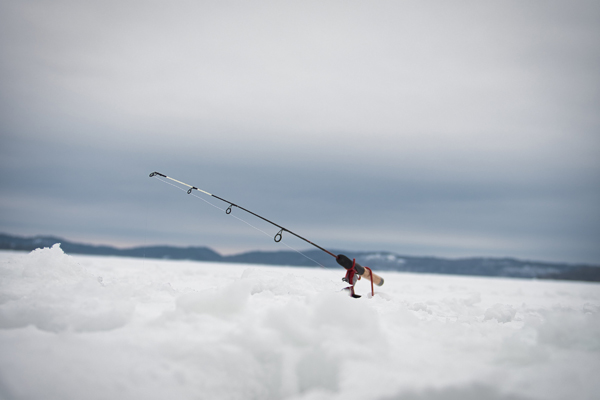 Ice Fishing at Windy Lake Provincial Park