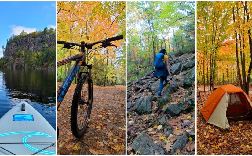 The ultimate fall adventure destination: paddle, bike and hike at Restoule Provincial Park